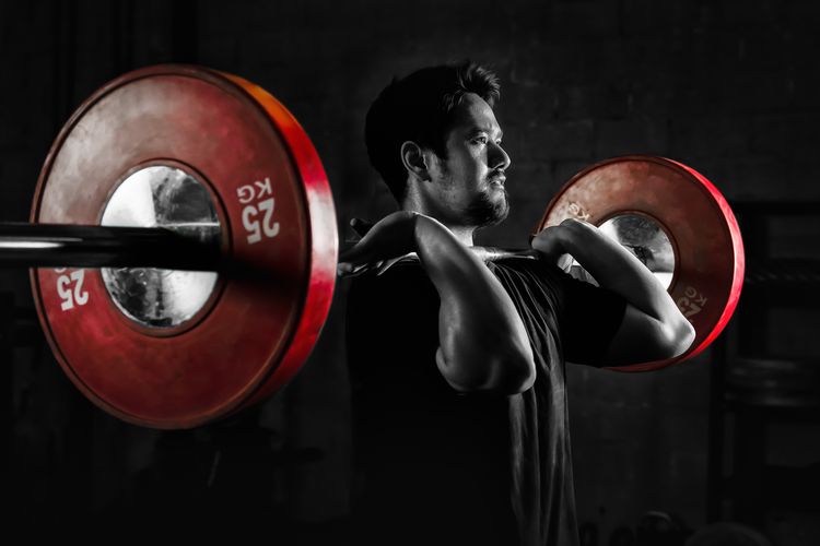 Do Front Squats to Improve your Stone Lifting